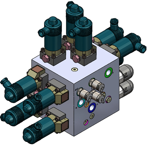 Hydraulic Manifold Block